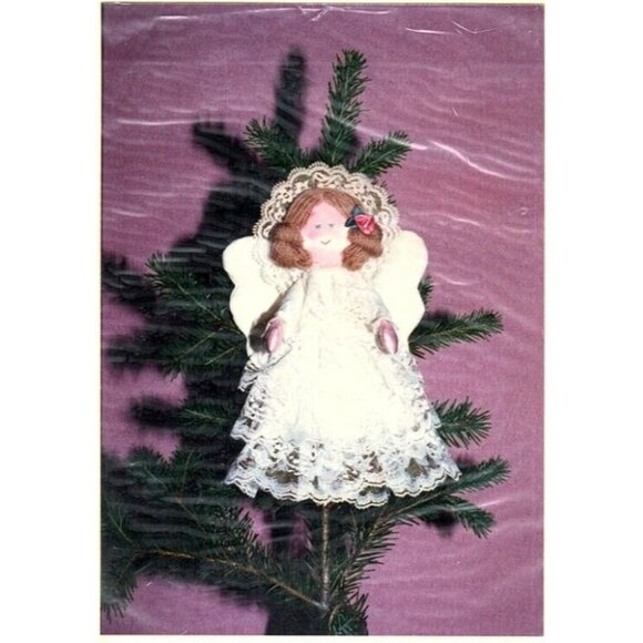 Angel of Antiquity 10 Inch Tree Top Angel Full Size Uncut Pattern - Picture 2 of 2